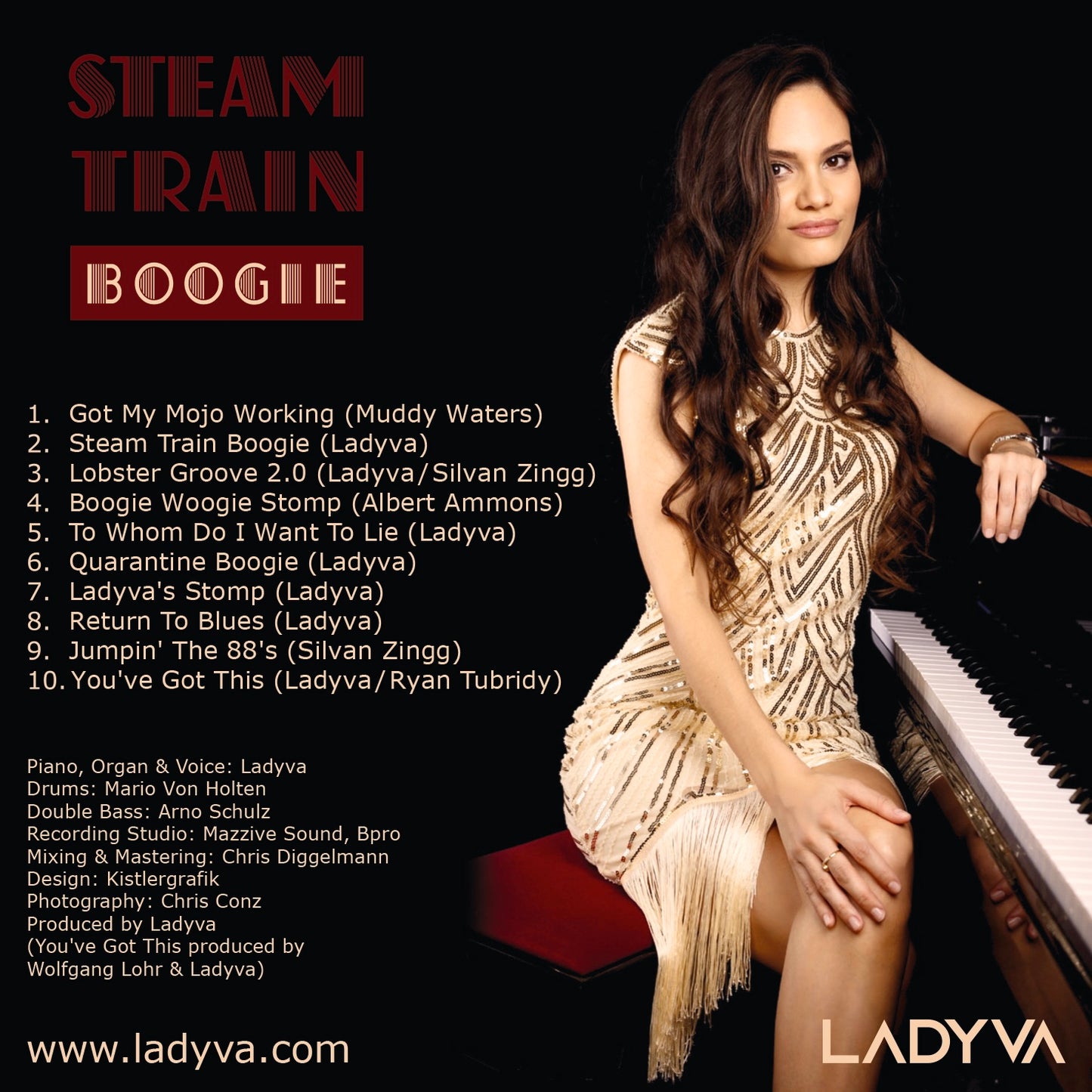 CD Ladyva - Steam Train Boogie